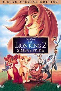 The Lion King 2: Simba s Pride DVD Release Date