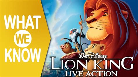 The Lion King  2019  Live Action Remake | What We Know ...