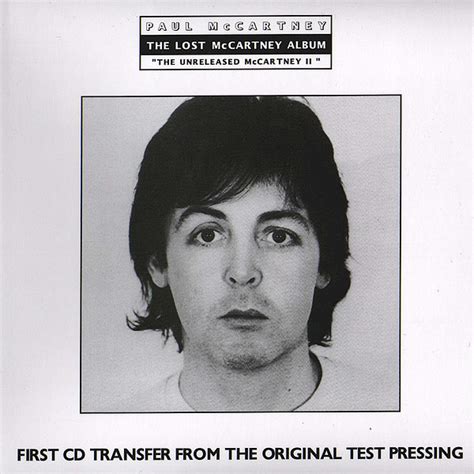 The Lost McCartney Album  Unofficial album  by Paul ...