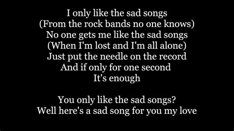 The Maine   Sad Songs Lyrics   YouTube