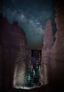 The Milky Way above Bryce Canyon National Park Utah photo ...