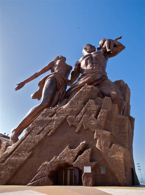 The Monument to African Renaissance Dakar Senegal,
