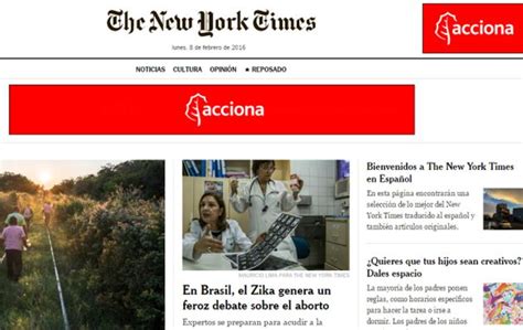 The New York Times presenta su portal en español de ...