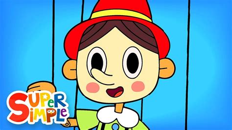 The Pinocchio | Nursery Rhymes | Super Simple Songs   YouTube