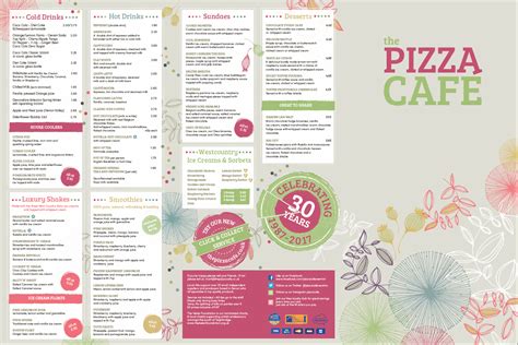 The Pizza Cafe » The Pizza Cafe – Restaurant Menu