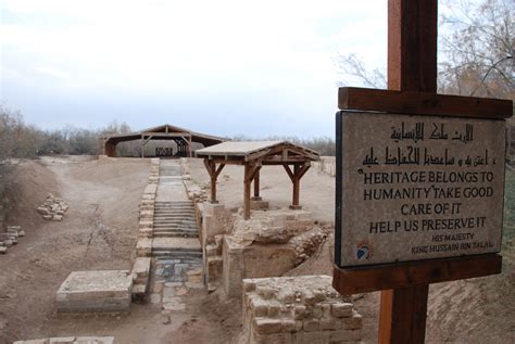 The place where Jesus was baptized – Baptism Site