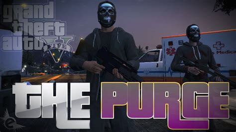 The Purge 2 Anarchy Trailer | GTA 5 PARODY   YouTube