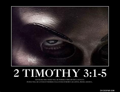 The Purge: 2 Timothy 3:1 5 by BoldCurriosity on DeviantArt