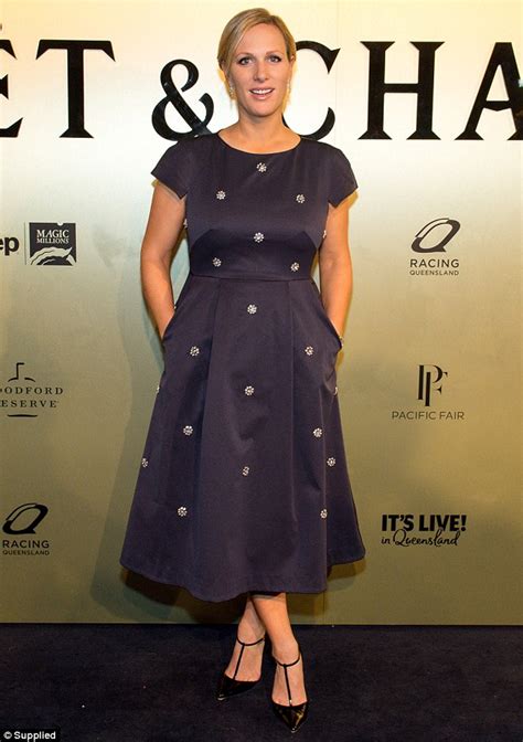 The Queen s granddaughter Zara Phillips cuts an elegant ...