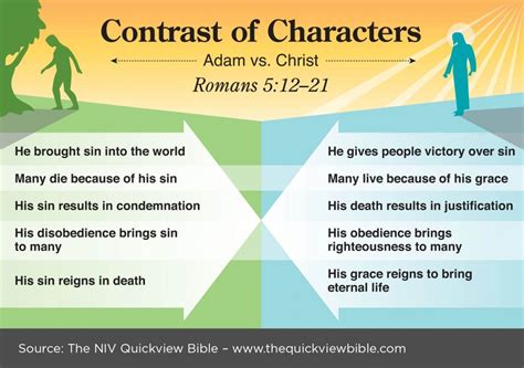 The Quick View Bible » Adam vs. Christ | The Quick View ...