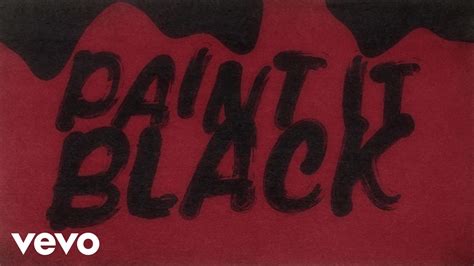 The Rolling Stones   Paint It, Black  Official Lyric Video ...