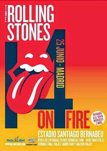 The Rolling Stones y su único directo en España en 2014 ...
