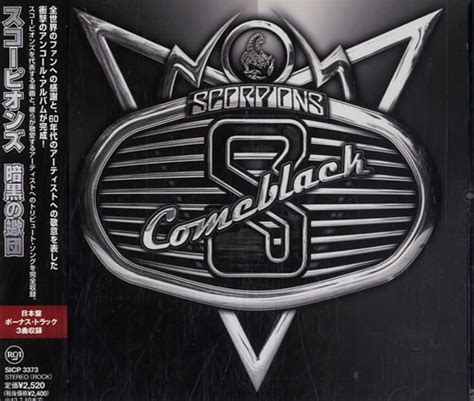 The Scorpions Comeblack Japan Promo Cd Album SICP 3373 ...