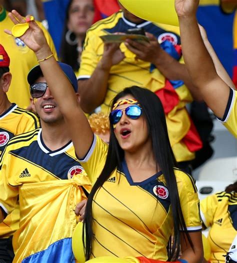 The Sexiest Colombian fans   World Cup 2014   BEST OF ...