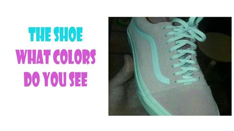 THE SHOE   WHAT COLOR IS IT????   YouTube