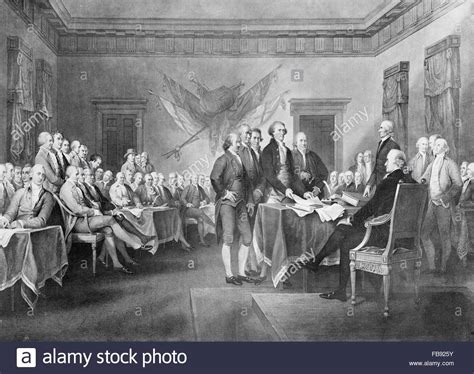 The signing of the United States Declaration of ...
