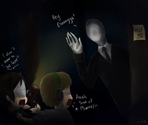 The Slender Man images Pewds and Cry play Slender! HD ...