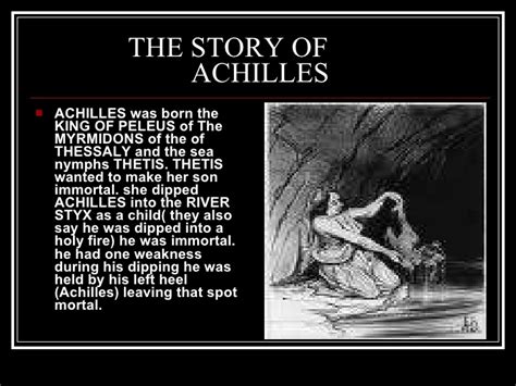 The story of achilles