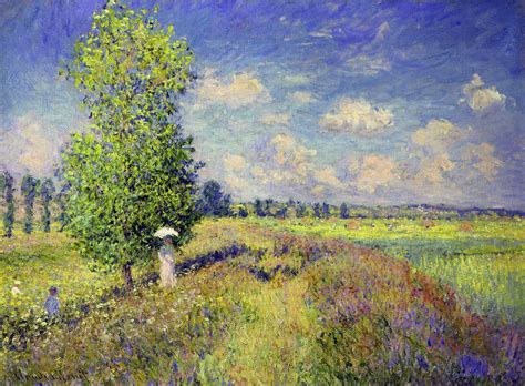 The Summer, Poppy Field   Claude Monet   WikiArt.org ...