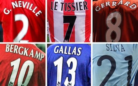 The ultimate Premier League squad: the best to wear every ...