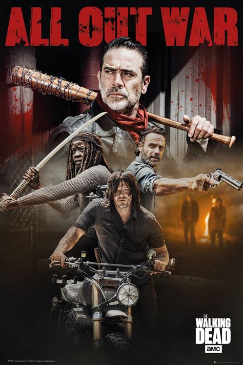 The Walking Dead Season 8 Collage Maxi Poster   Buy Online ...