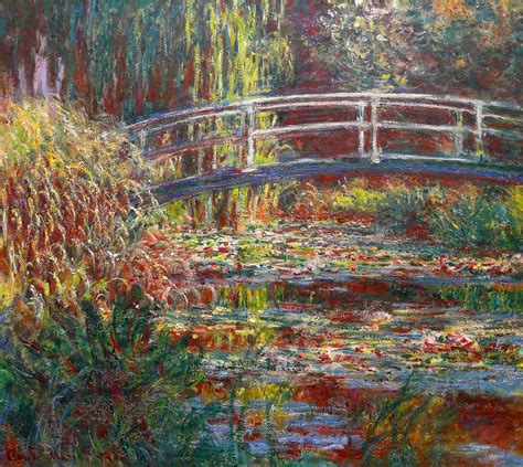 The Water Lily Pond by Claude Monet   ArtinthePicture.com