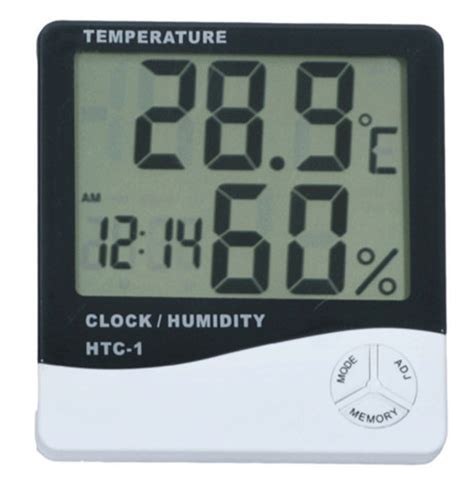 Thermometer Indoor Digital LCD Hygrometer Temperature ...