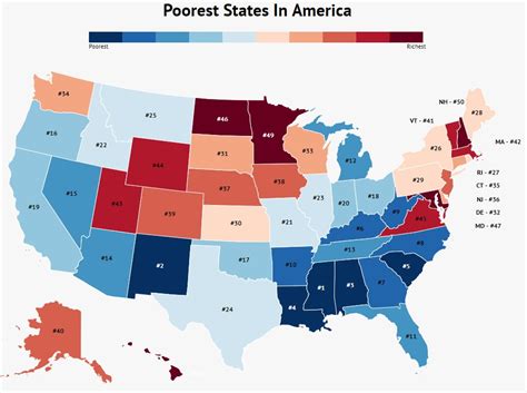 These Are The 10 Poorest States In America For 2019 ...