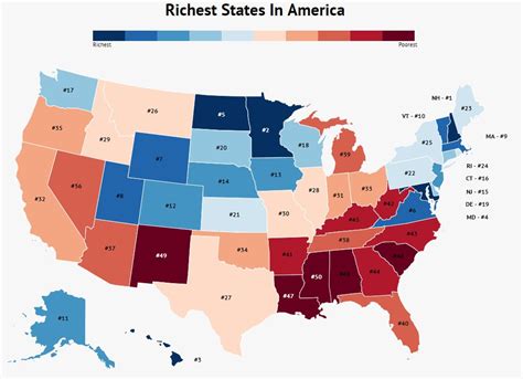 These Are The 10 Richest States In America For 2019 ...