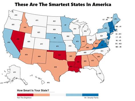 These Are The 10 Smartest States In America   Zippia