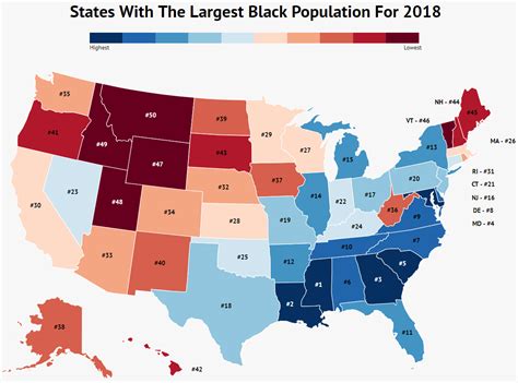 These Are The 10 States In America With The Largest Black ...