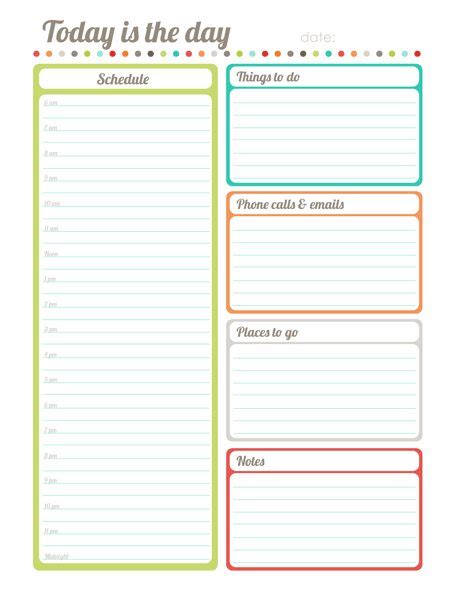 This is the day. Planner & diary by Erin Rippy. DIY ...