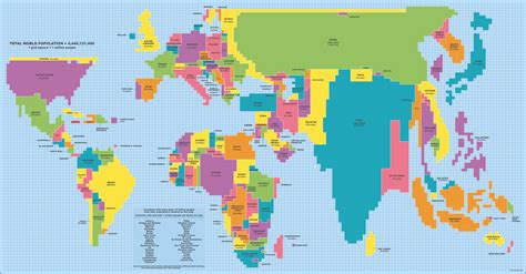 This Is What A World Map Looks Like When Scaled According ...