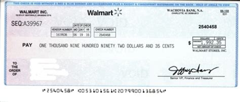 This Is What It Means If You Receive A Check From Wal Mart