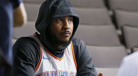 Thunder news: Carmelo Anthony scrimmages in hoodie for OKC