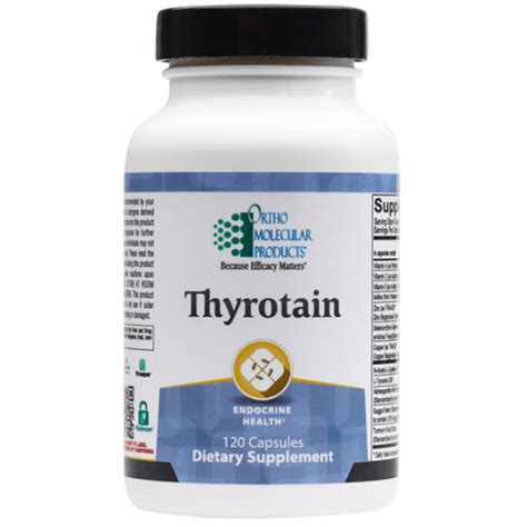 Thyrotain by Ortho Molecular Products