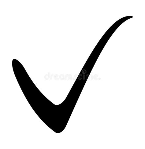 Tick Sign, Check Mark Vector Symbol Icon Design. Stock ...