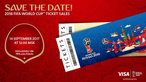 Ticket sales for 2018 FIFA World Cup™ to start on 14 ...