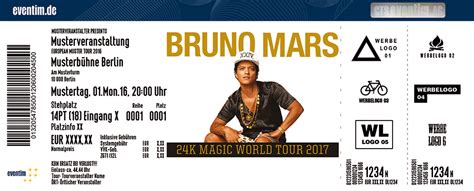 Tickets für Bruno Mars in HAMBURG am 17.05.17 ...