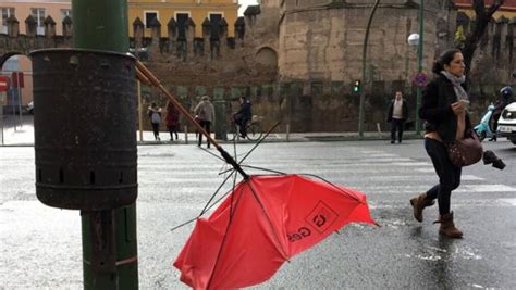 Tiempo en Sevilla: alerta amarilla por lluvia y viento