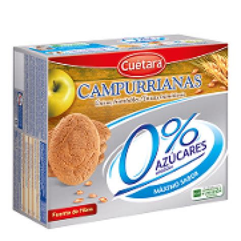 Tienda online venta de Galletas Campurrianas 0% azúcares