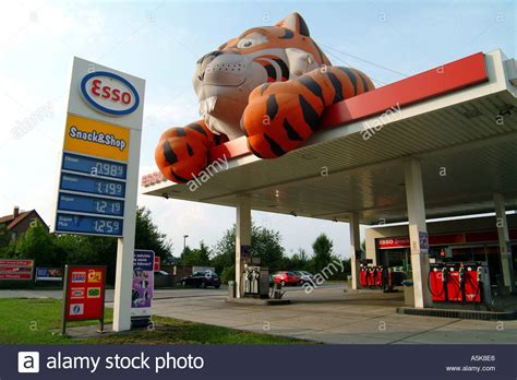 tiger esso petrol station Stock Photo, Royalty Free Image ...