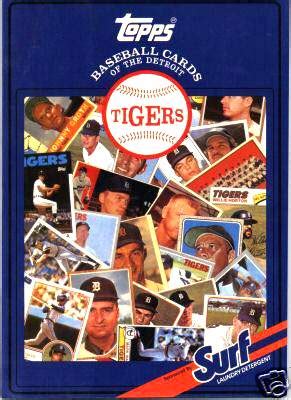 Tigers   1987 Topps/Surf Book with  20  AUTOGRAPHS, James ...