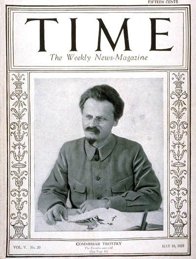 TIME Magazine Cover: Leon Trotsky   May 18, 1925   Leon ...