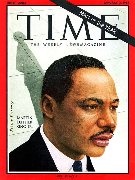 Time magazine, Jan. 3, 1964 — Man of the Year, Martin ...