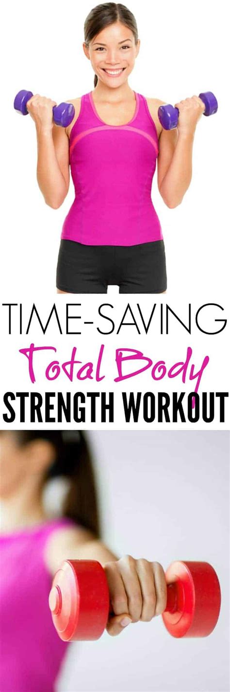 Time Saving Total Body Strength Workout   The Seasoned Mom