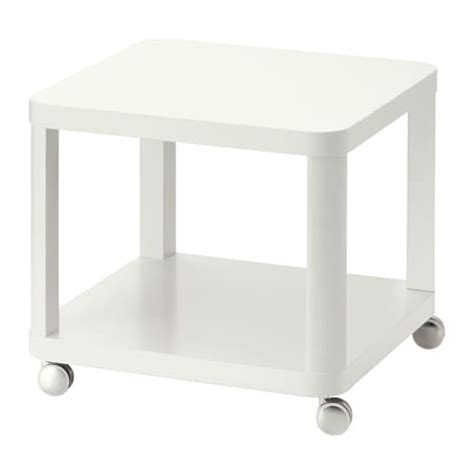 TINGBY Mesa auxiliar con ruedas   blanco   IKEA