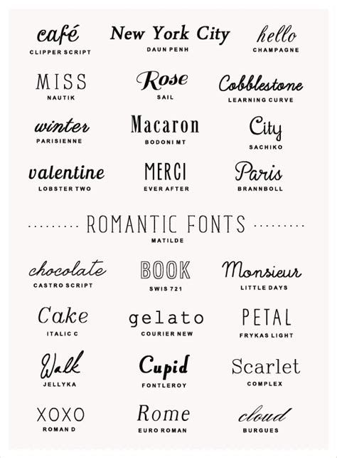 Tipografías románticas #diseñográfico | Logotipos ...