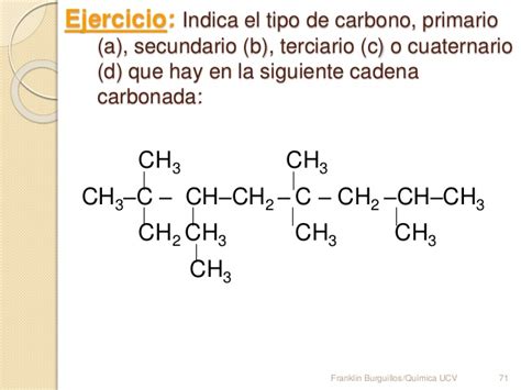 tipos de carbono y cadenas :: Ciencias: química y biología