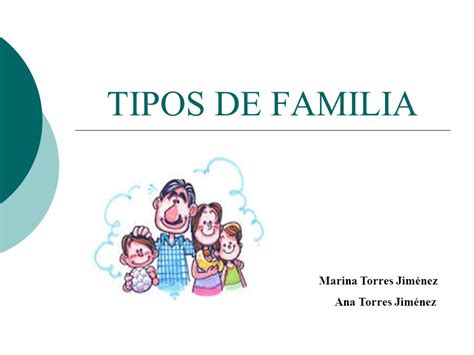 TIPOS DE FAMILIA Marina Torres Jiménez Ana Torres Jiménez ...